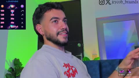 Snapshot of jeycob_braandx chatting on February 2, 1:02 am Jeycob online show from February 2, 1:02 am