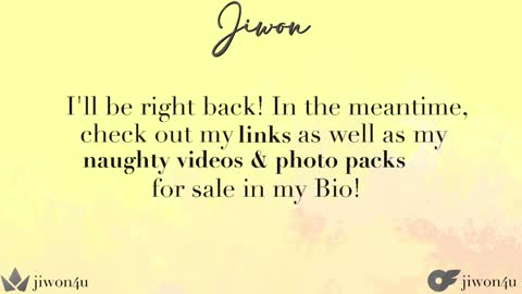 Jiwon online show from December 22, 12:49 pm