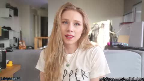 Julia Jane online show from April 4, 12:53 am
