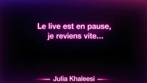 Julia Khaleesii online show from March 2, 4:58 pm
