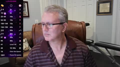 Snapshot of justavoyeurhere chatting on October 27, 4:44 pm Michael online show from October 27, 4:44 pm