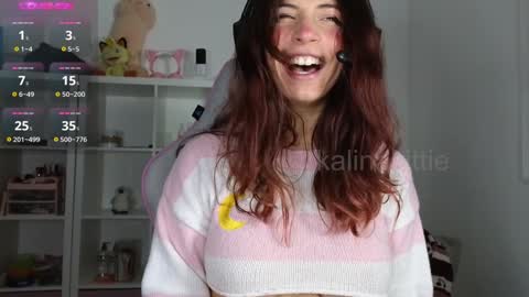 Snapshot of kalina_kittie chatting on February 7, 3:45 am Kalina Kittie online show from February 7, 3:45 am