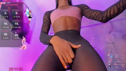 Snapshot of karlaebony_ts chatting on November 26, 1:45 pm KARLA online show from November 26, 1:45 pm