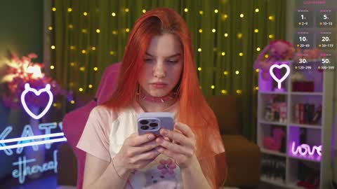 Snapshot of katy_ethereal chatting on October 13, 3:06 am Katy - online show from October 13, 3:06 am