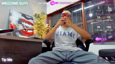 Kieran Derek online show from January 20, 7:25 pm