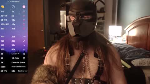 kinkywolf87 online show from December 31, 8:12 pm