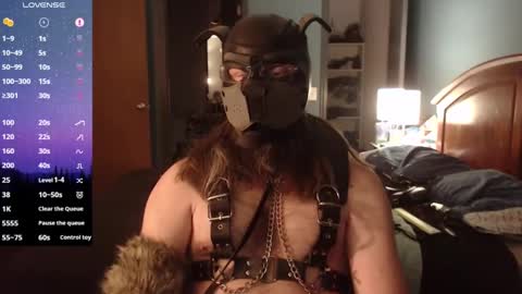 kinkywolf87 online show from January 20, 1:18 am
