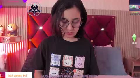 Snapshot of kirivelvet chatting on July 6, 2:08 am Samantha Velvet online show from July 6, 2:08 am