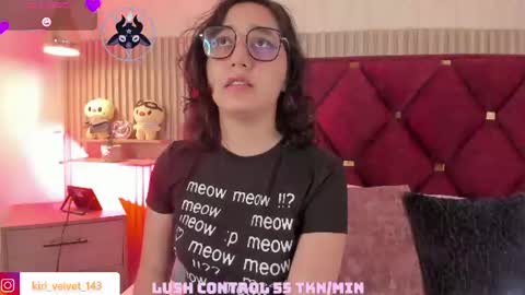 Snapshot of kirivelvet chatting on July 9, 2:48 am Samantha Velvet online show from July 9, 2:48 am