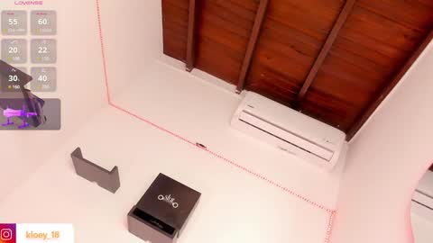 Snapshot of kloey_hoot chatting on December 31, 1:47 am Kloey online show from December 31, 1:47 am