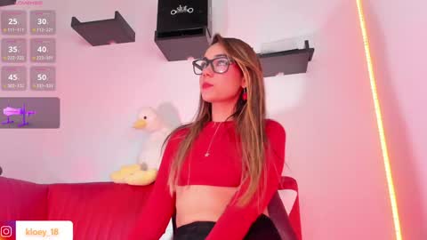 Snapshot of kloey_hoot chatting on January 16, 3:34 am Kloey online show from January 16, 3:34 am