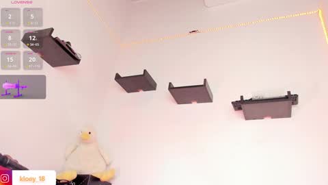 Snapshot of kloey_hoot chatting on February 8, 3:08 am Kloey online show from February 8, 3:08 am