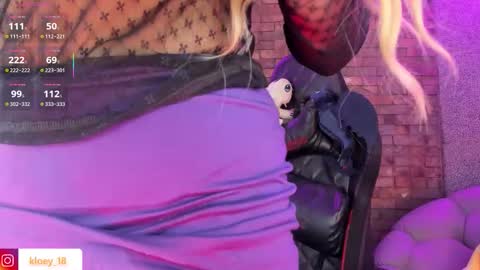 Snapshot of kloey_hoot chatting on October 14, 9:04 pm Kloey online show from October 14, 9:04 pm