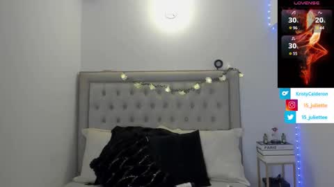 Snapshot of kristy_calderon chatting on October 3, 11:24 pm Juliette online show from October 3, 11:24 pm