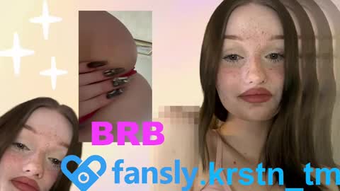 Snapshot of krstn_tg chatting on January 29, 2:19 am Kris   online show from January 29, 2:19 am