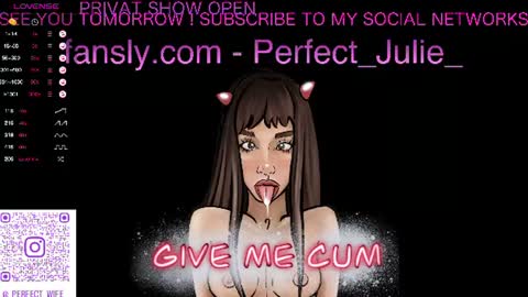  MY NAME IS JULIA  TO SEE MORE 18 CONTENT YOU CAN SUBSCRIBE TO  FANSLY -  online show from June 10, 7:18 am