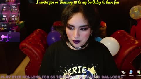 Snapshot of kureiji_fetish chatting on January 17, 8:24 am Fetiche Woman online show from January 17, 8:24 am