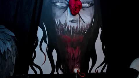 Snapshot of kylie_foxx1 chatting on November 18, 1:44 am submissive demon Please help me to reach 500 thumbs up online show from November 18, 1:44 am