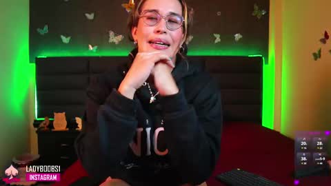 Snapshot of lady_boobs1 chatting on March 7, 1:09 am Kathie Dicky online show from March 7, 1:09 am