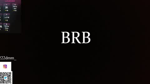 IG222dmm  online show from December 2, 11:01 am