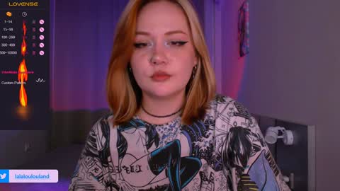 Snapshot of lala_loulou chatting on December 3, 5:23 pm Nicky online show from December 3, 5:23 pm