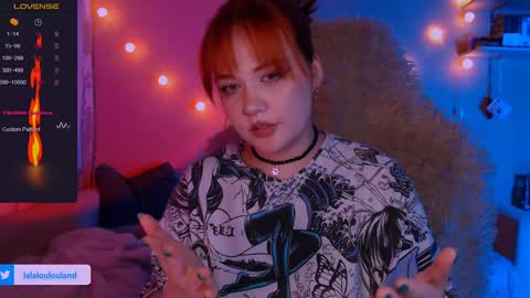 Snapshot of lala_loulou chatting on January 12, 12:28 am Nicky online show from January 12, 12:28 am