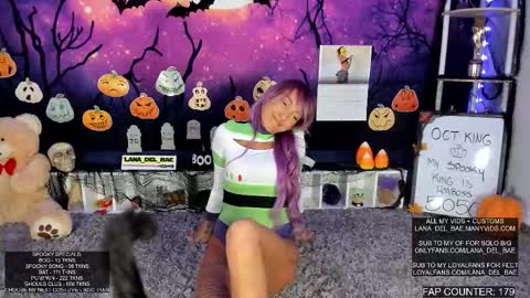 Lana Del Bae online show from October 28, 2:04 am