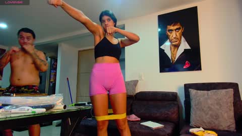 Sara y Andy online show from January 22, 2:37 am