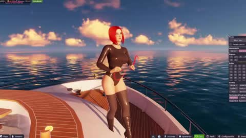Snapshot of latina_french chatting on April 18, 2:43 pm leidy online show from April 18, 2:43 pm