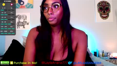 Snapshot of laylaariana69 chatting on April 14, 2:50 am LaylaAriana online show from April 14, 2:50 am