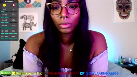 Snapshot of laylaariana69 chatting on April 28, 2:21 am LaylaAriana online show from April 28, 2:21 am