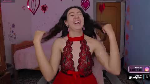 Snapshot of leslie9669 chatting on February 17, 3:20 pm Lesly online show from February 17, 3:20 pm