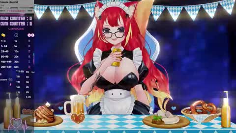 Snapshot of lewdfoxy_vt chatting on September 26, 2:10 pm Kira online show from September 26, 2:10 pm