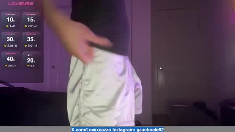 Snapshot of lexxxcazzo chatting on October 20, 9:54 am Dromaeosaurex online show from October 20, 9:54 am