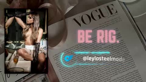 INSTA leylasteel model         online show from March 11, 11:38 am