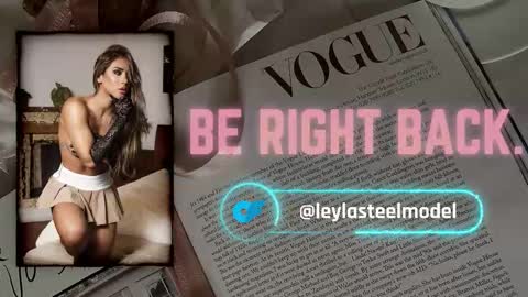 INSTA leylasteel model         online show from March 27, 2:28 pm