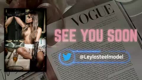 Snapshot of leyla_steel chatting on April 28, 2:27 am INSTA leylasteel model online show from April 28, 2:27 am