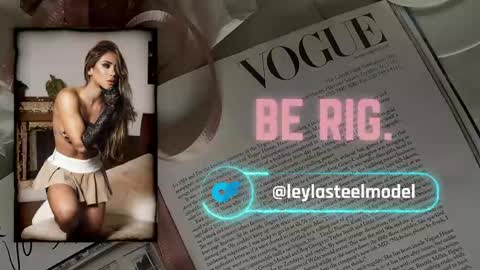 Snapshot of leyla_steel chatting on May 4, 2:13 pm INSTA leylasteel model online show from May 4, 2:13 pm