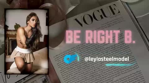 Snapshot of leyla_steel chatting on May 28, 12:57 pm INSTA leylasteel model online show from May 28, 12:57 pm