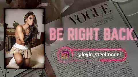 INSTA leylasteel model         online show from June 20, 12:08 pm