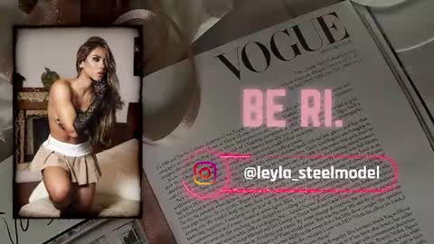INSTA leylasteel model         online show from July 4, 5:19 pm