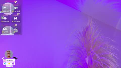 Liiam Luna online show from April 6, 9:10 am