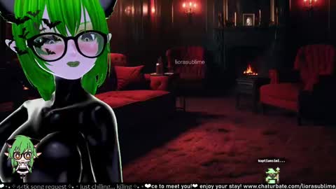 Snapshot of liorasublime chatting on February 23, 1:35 am im Liora uwu online show from February 23, 1:35 am