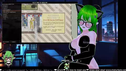 Snapshot of liorasublime chatting on February 28, 1:15 am im Liora uwu online show from February 28, 1:15 am