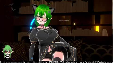 Snapshot of liorasublime chatting on March 5, 9:26 pm im Liora uwu online show from March 5, 9:26 pm