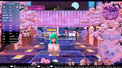 Snapshot of liorasublime chatting on November 26, 4:57 am im Liora uwu online show from November 26, 4:57 am