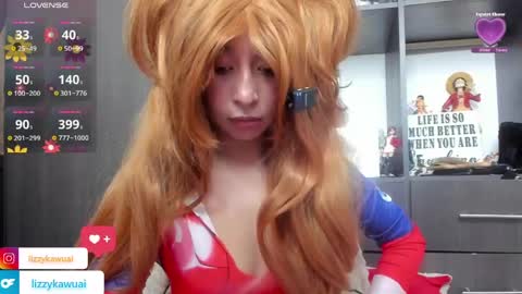 lizzy online show from April 21, 2:01 pm