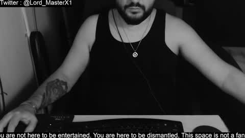 lord_masterx online show from October 3, 2:30 am