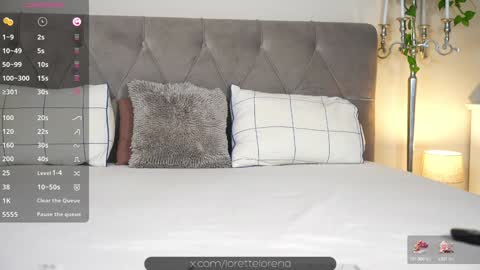 Snapshot of lorettelorenaa chatting on December 21, 8:00 pm LoretteLorena online show from December 21, 8:00 pm