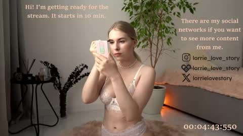 Lorrie online show from February 9, 5:22 pm